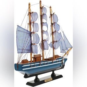 Wood Sailing Boat Model Wooden Ship Model
